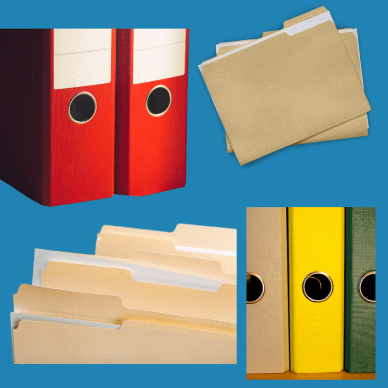 Files & Folders (Printed & Blank)