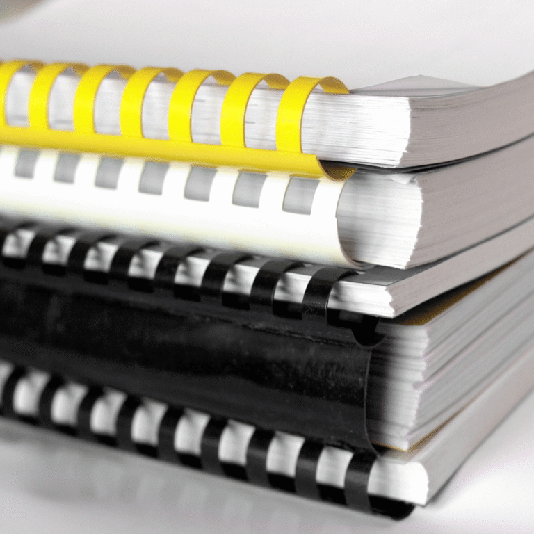 Spiral Binding Sheets