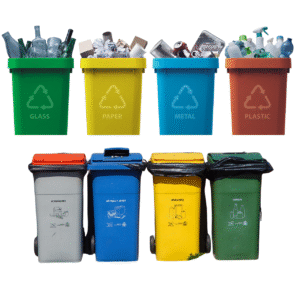 Color-coded Dustbins
