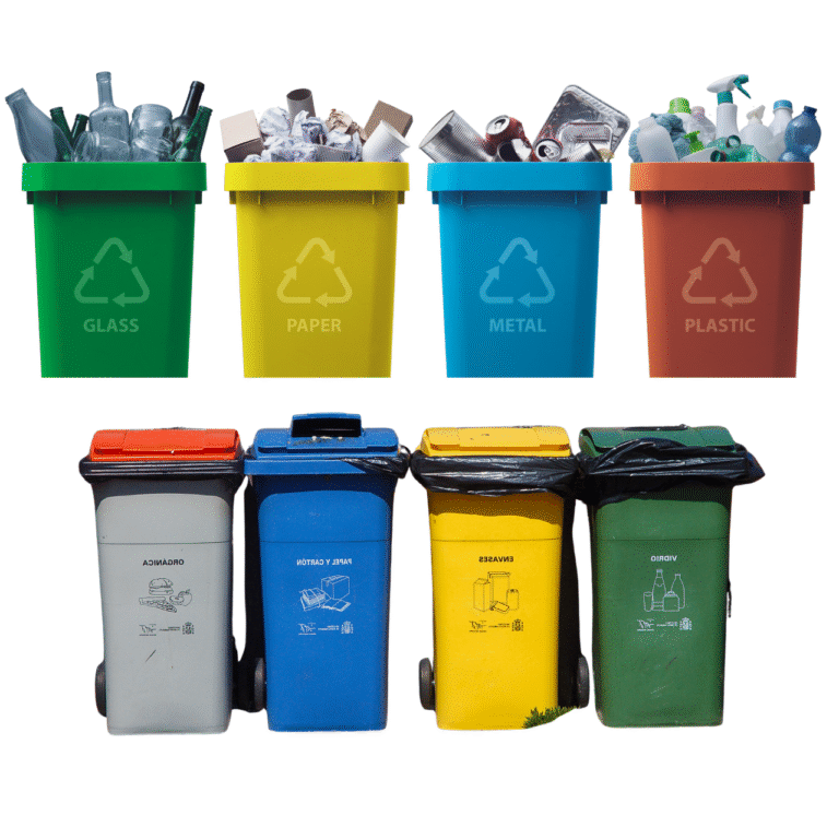 Color-coded Dustbins